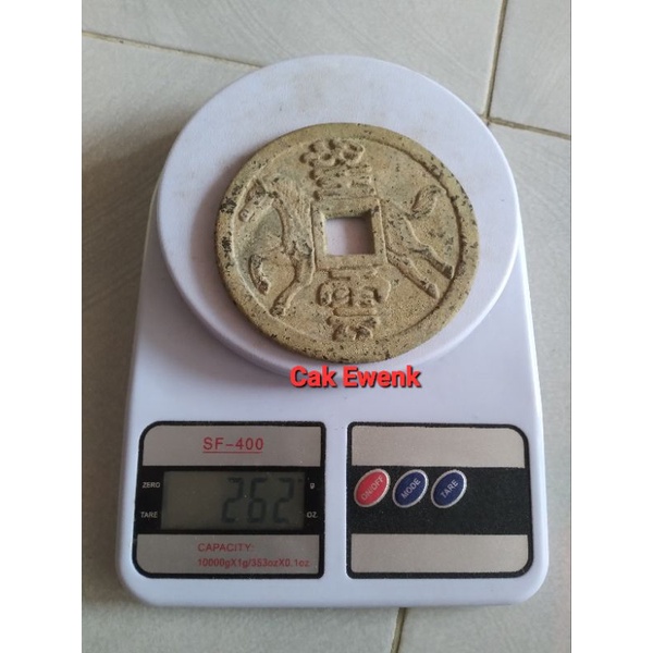 Koin Gobog Kuno Jumbo (AMULET) gambar Kuda