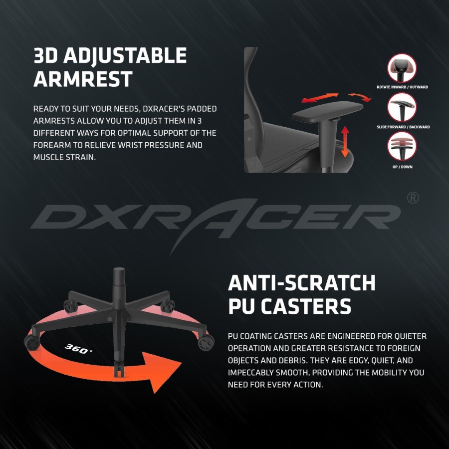 DXRacer Prince Series Gaming Chair / Kursi Gaming