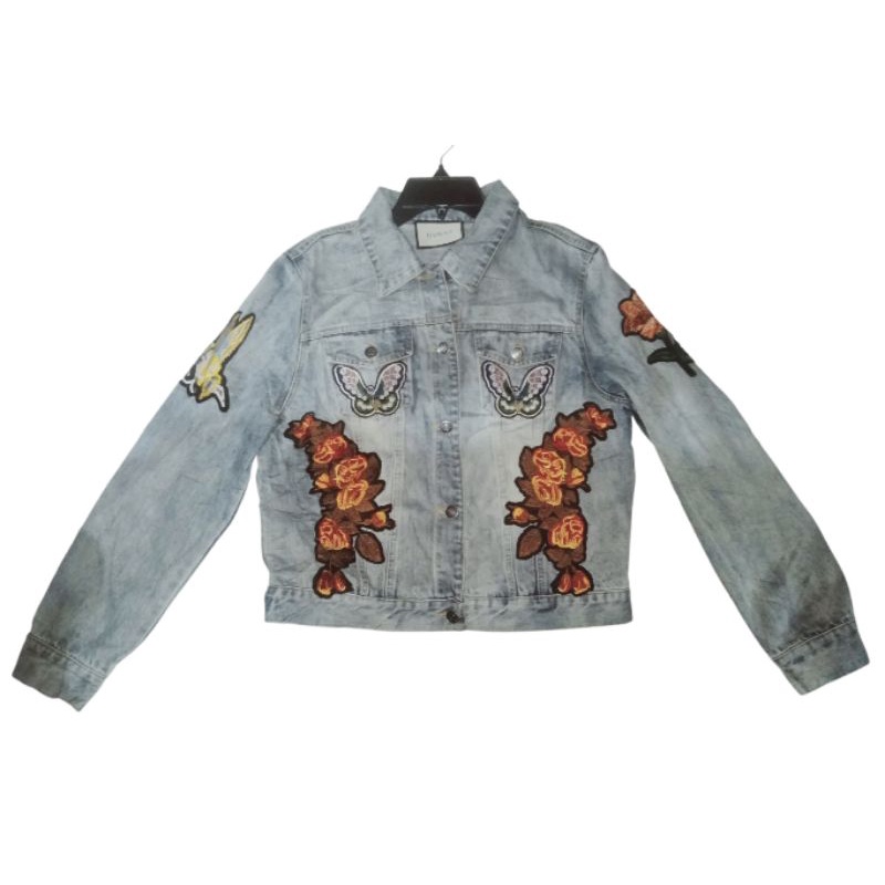 Jaket Jeans Wanita second Branded