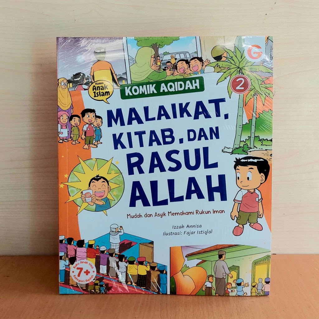 Komik Aqidah 2 Malaikat Kitab dan Rasul Allah