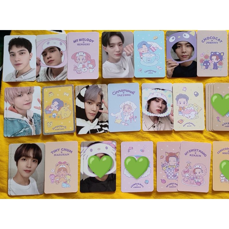 (Official) Special PC NCT x Sanrio tc A B set Yangyang Johnny Kun Hendery