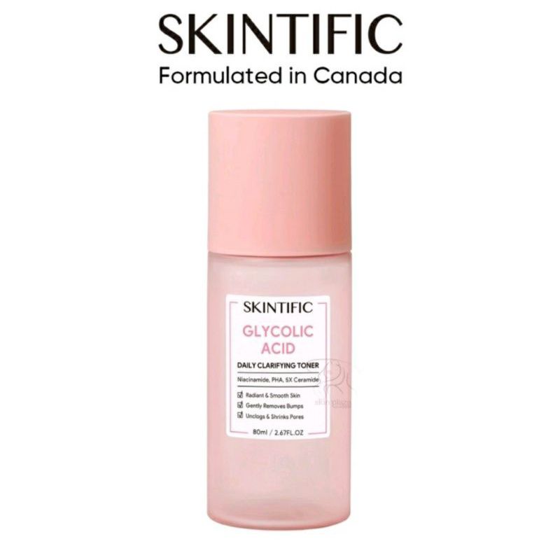 SKINTIFIC GLYCOLIC ACID TONER