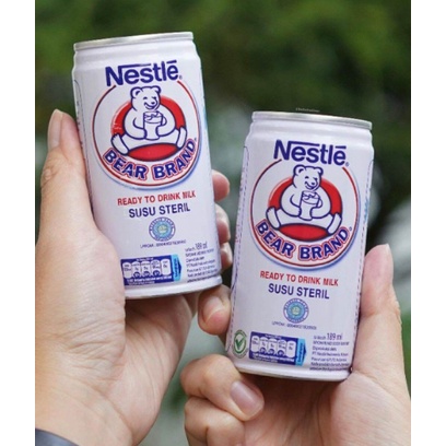 Minuman Susu Kaleng Bear Brand 189ml