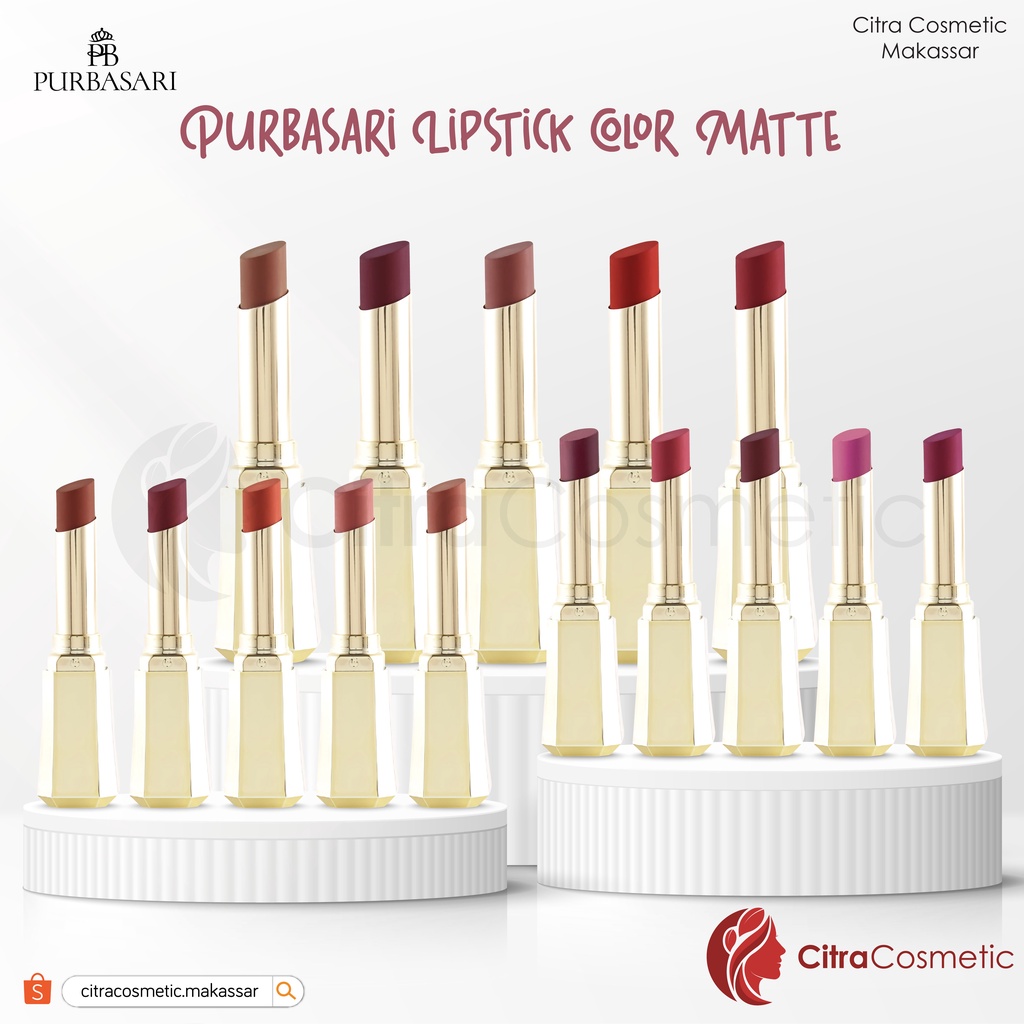 Purbasari Lipstick Color Mix Series