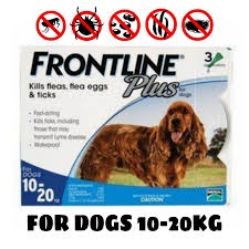 FRONTLINE PLUS ALL SIZE / OBAT KUTU ANJING KUCING