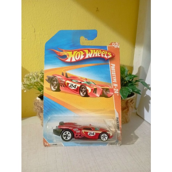 hot wheels balap prototype H-24 track stars