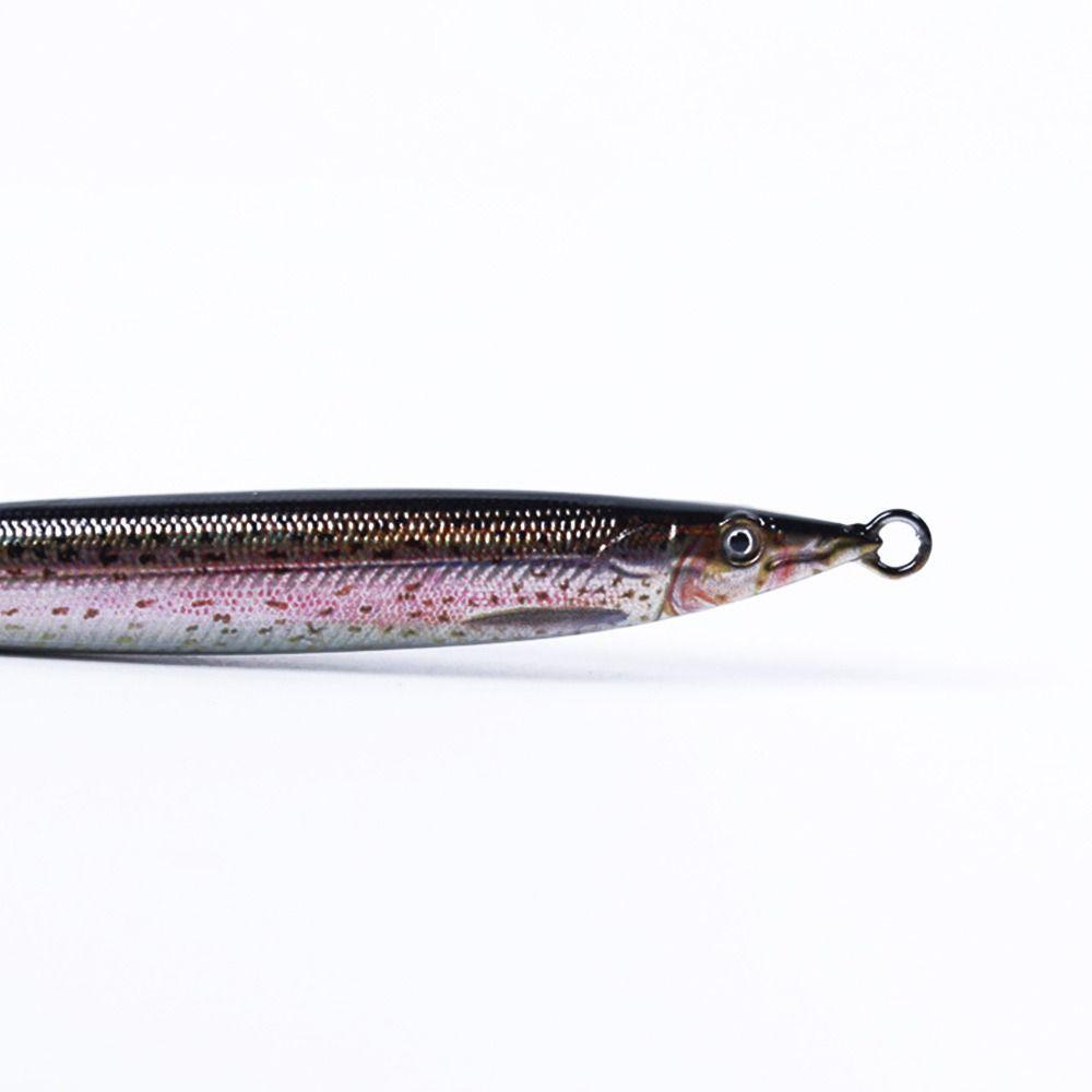 Preva Metal Fishing Lure Ikan Kecil Panas Umpan Berputar 4warna Spanyol