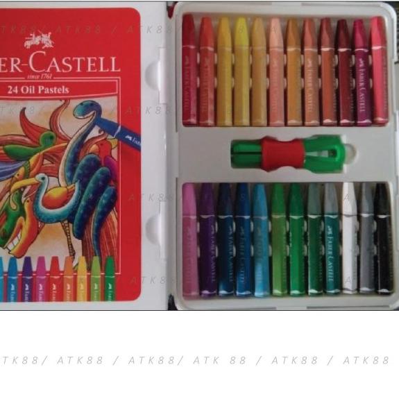 

Hexagonal Oil Pastel 24 Pcs (#120089) / Crayon faber castell