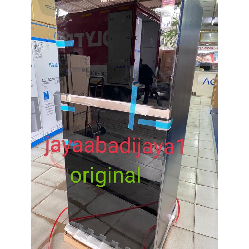 KULKAS POLYTRON PRW 23 MNX / 25 MNX / 29 MNX LEMARI ES 2 PINTU PRW 23 MNX / 25 MNX / 29 MNX/R TEMPERED GLASS