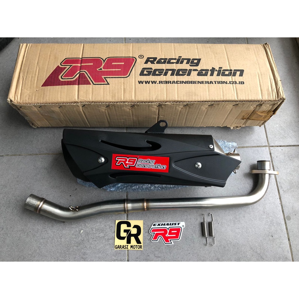 knalpot racing r9 misano yamaha jupiter z 1 original