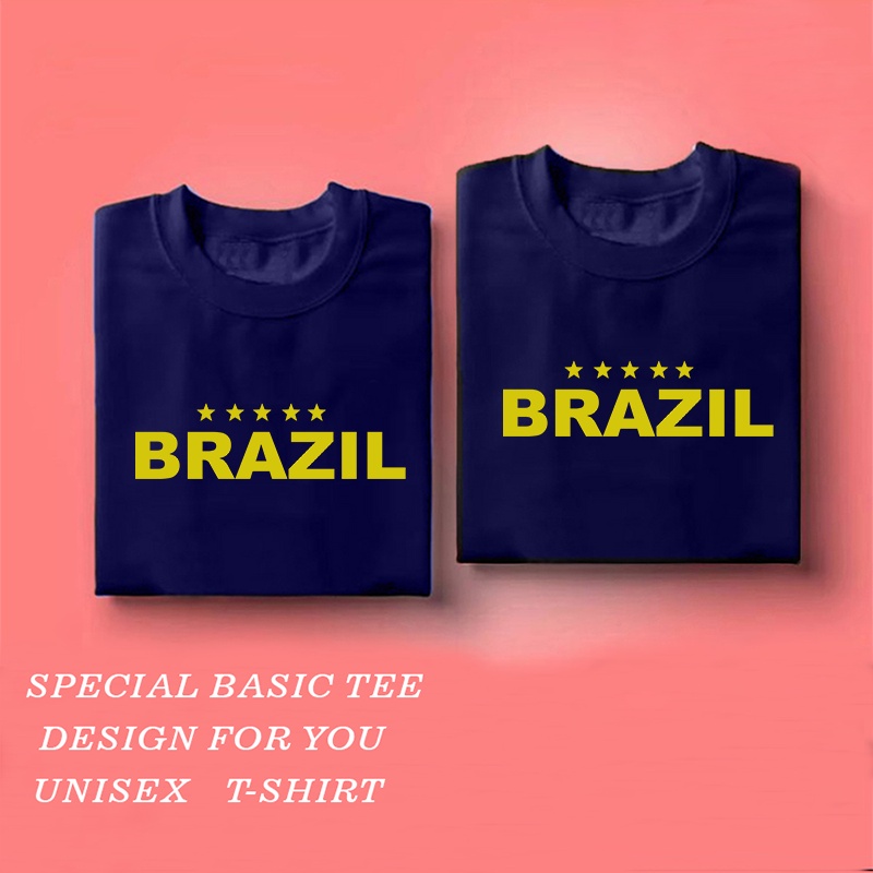 AS /  kaos distro motif BRAZIL / kaos pria wanita / kaos pria / baju wanita / kaos wanita / baju pria / atasan / polos / atasan wanita / tshirt