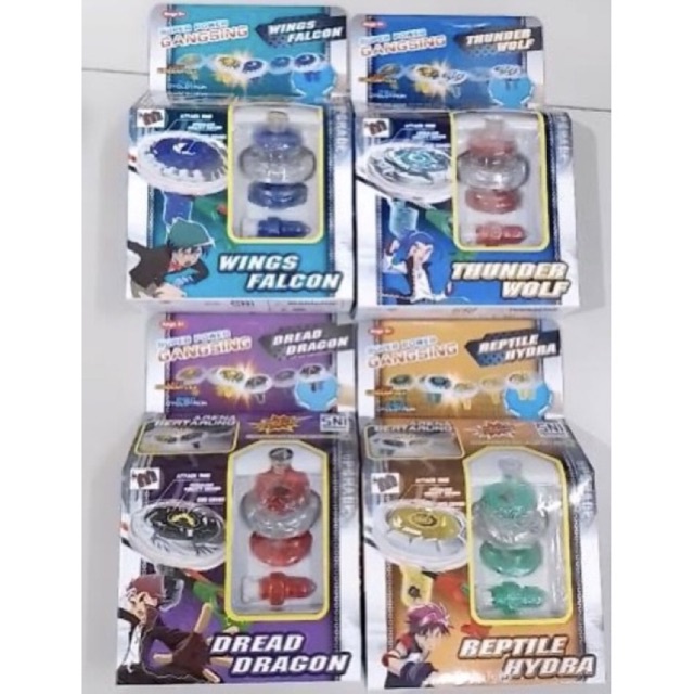 mainan gasing super power gangsing swirl fighter spinning top set