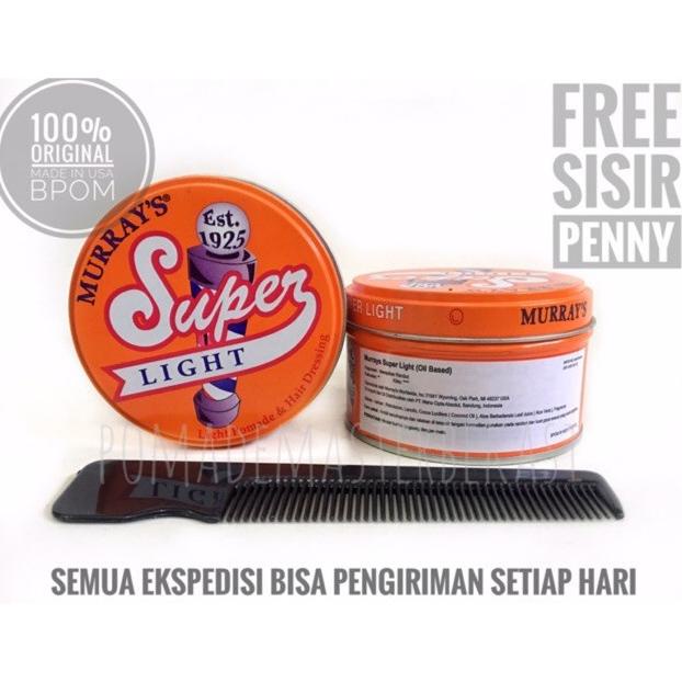 Murray s Superlight BPOM Oil Based Pomade 3oz 85gr