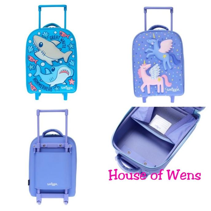 SMIGGLE UP AND DOWN HARDTOP TROLLEY BAG ORIGINAL - TAS DORONG ANAK