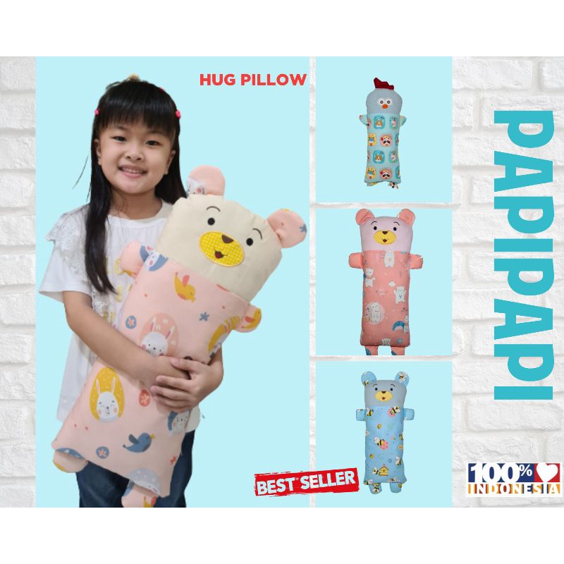 HUG PILLOW ANAK KATUN VELVET