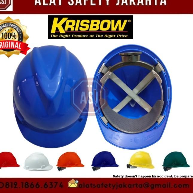Helm Safety Proyek KRISBOW / Helm Proyek KRISBOW - Putih