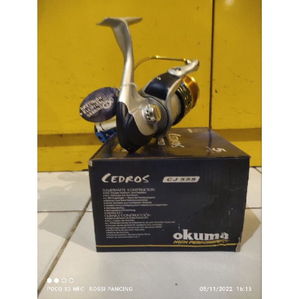 REEL OKUMA CEDROS 5500