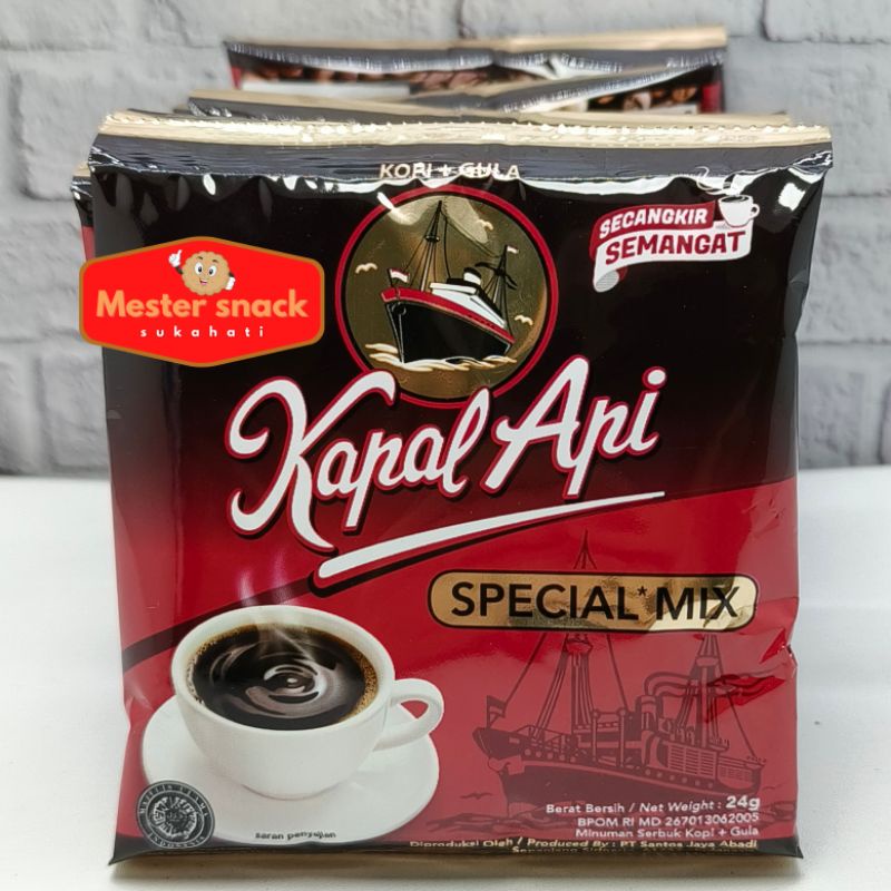 Kopi Kapal Api Spesial Mix (1 renceng isi 10 pcs)