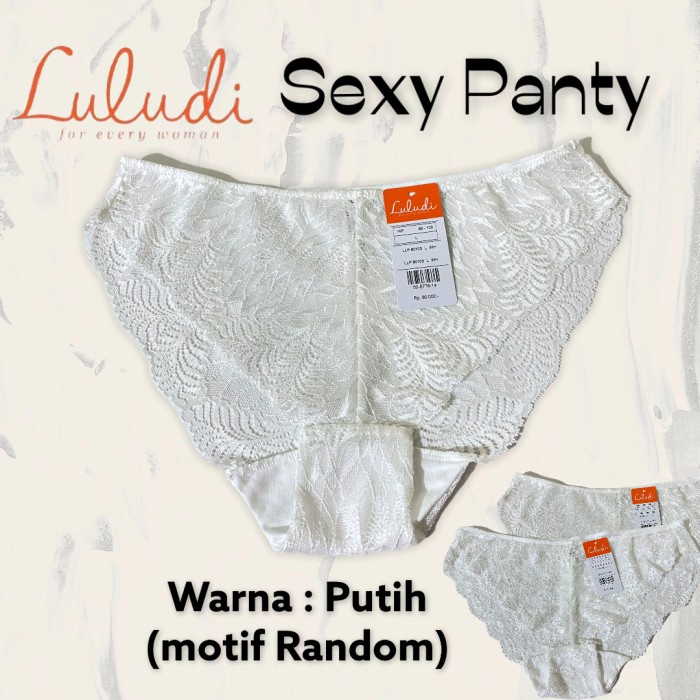 Luludi By Wacoal Sexy Panty Midi Seamless Renda / Lace / Celana Dalam