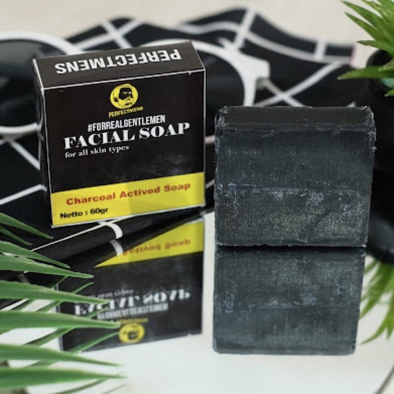 PERFECTMENS FACIALWASH For MEN Sabun wajah untuk pria memutihkan dalam 7Hari Sabun wajah pria sabun wajah cowok sabun pria