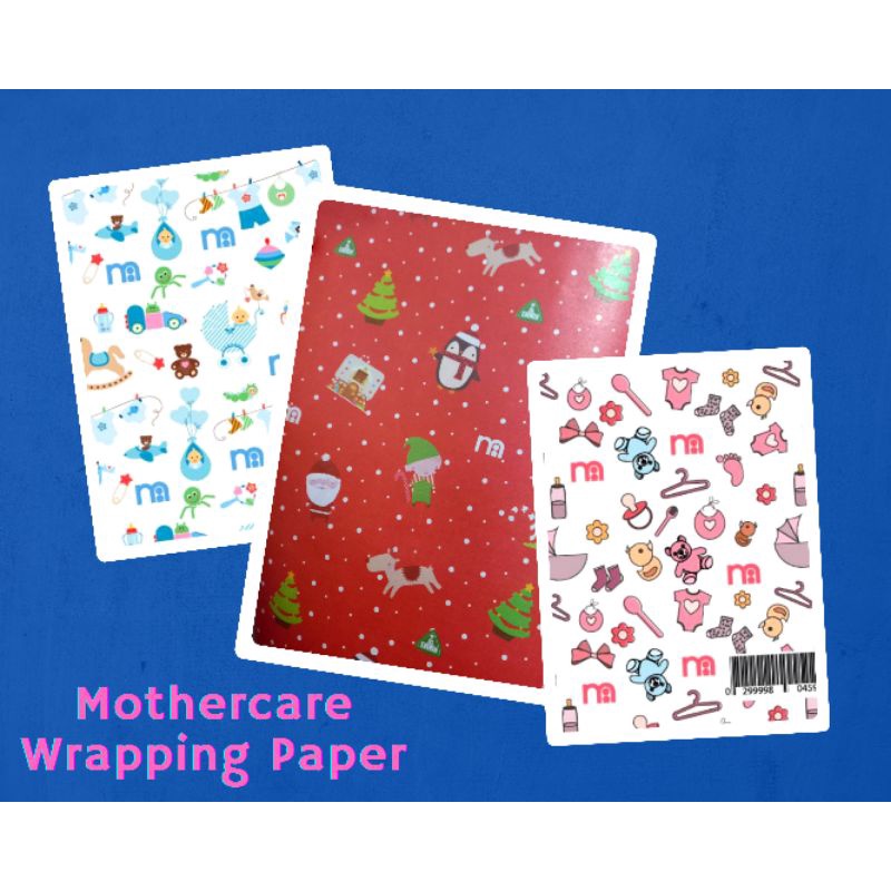 

Wrapping Paper Mothercare/ELC (Free Kartu Ucapan)