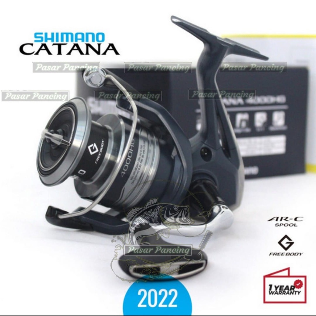 Reel Shimano CATANA FE [2022] 1000 2000 2500 3000 4000 HG XG Pancing Resmi