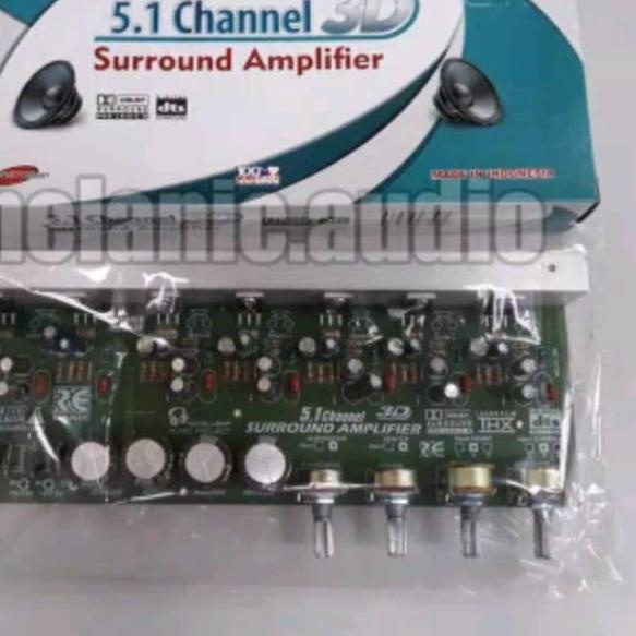 Kit Power Amplifier aktif 5.1 surround 3D