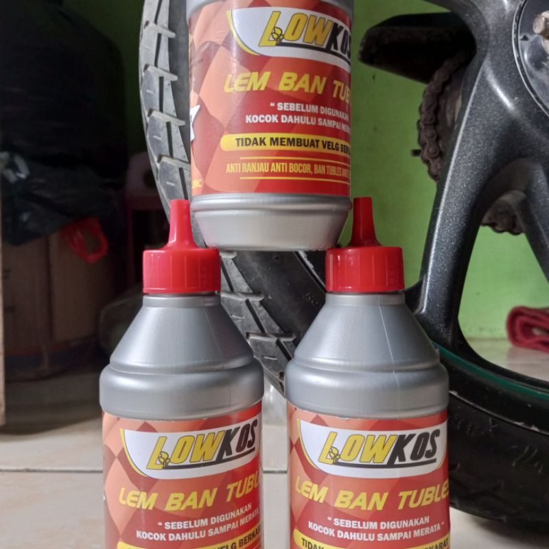 LEM BAN TUBELESS MOTOR DAN MOBIL/CAIRAN TAMBAL BAN TUBELES ANTI BOCOR ANTI PAKU ANTI KARAT PADA VELG