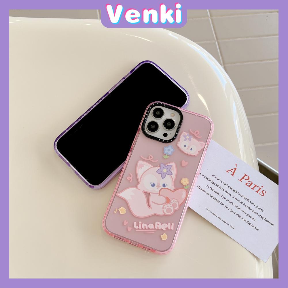 Case iPhone 14 Pro Max Thickened Silicone Soft Case Clear Cute Cartoon Rabbit and Fox Shockproof Camera Protection Compatible For iPhone 13 12 11 Pro Max XR XS 6 6S 7 8 Plus