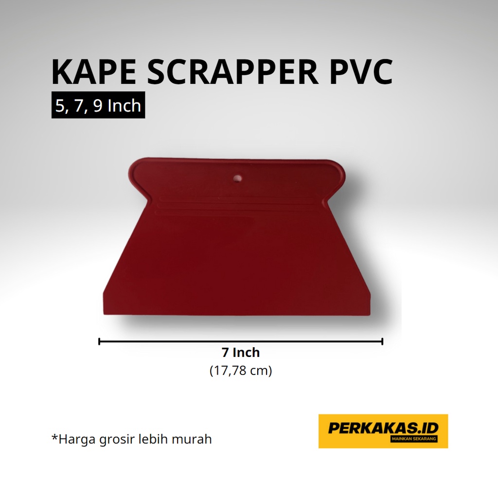 Kape PVC 5 7 9 Inch TERMURAH