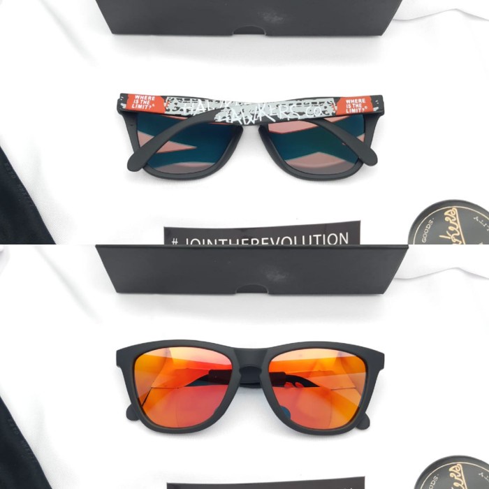Kacamata Sunglasses Polarized Hawkers Grafity Fire Fullset