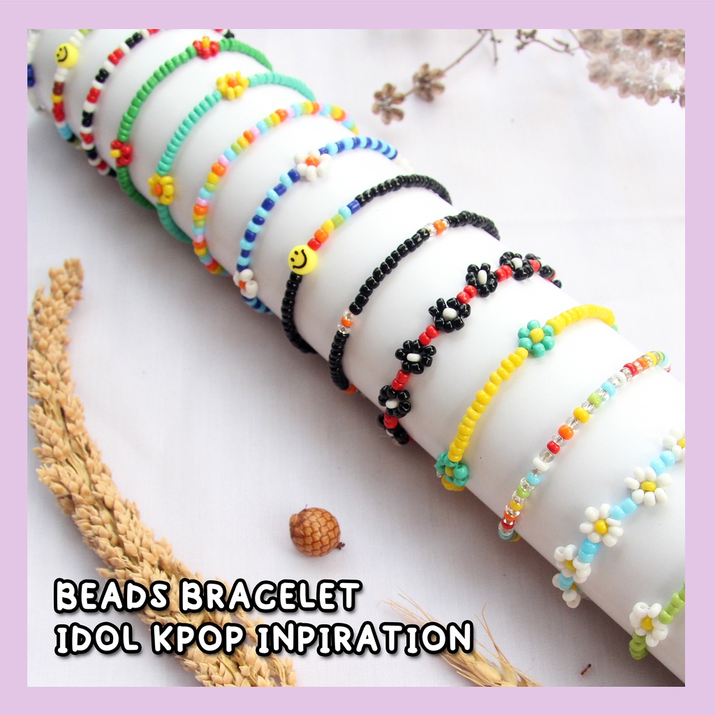 [PART 1] BEADS BRACELET IDOL K-POP / GELANG IDOL KPOP / BRACELET BEADS  KOREA / GELANG MANIK / GELANG BEADS IDOL KPOP / GELANG IDOL KOREA / BEADS BRACELET / BRACELET BEADS / GELANG TREASURE MASHIHO JIHOON TWICE BTS EXO SUGA TAEHYUNG STRAYKIDS NCT ITZY