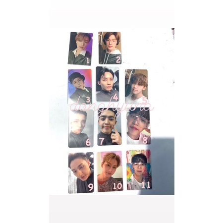 Photocard Official Seventeen Scoups Jeonghan Joshua Jun Seungkwan Dino (semicolon, attaca, fts)