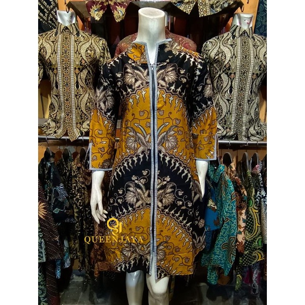 batik perempuan tunik atasan Sri lumbung