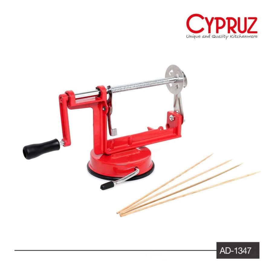 CYPRUZ AD-1347J Potato Spiral Slicer Alat Pengiris Kentang Ulir Spiral