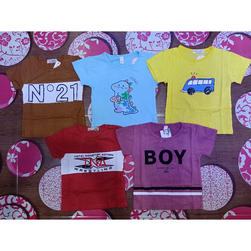 Kaos import anak laki-laki