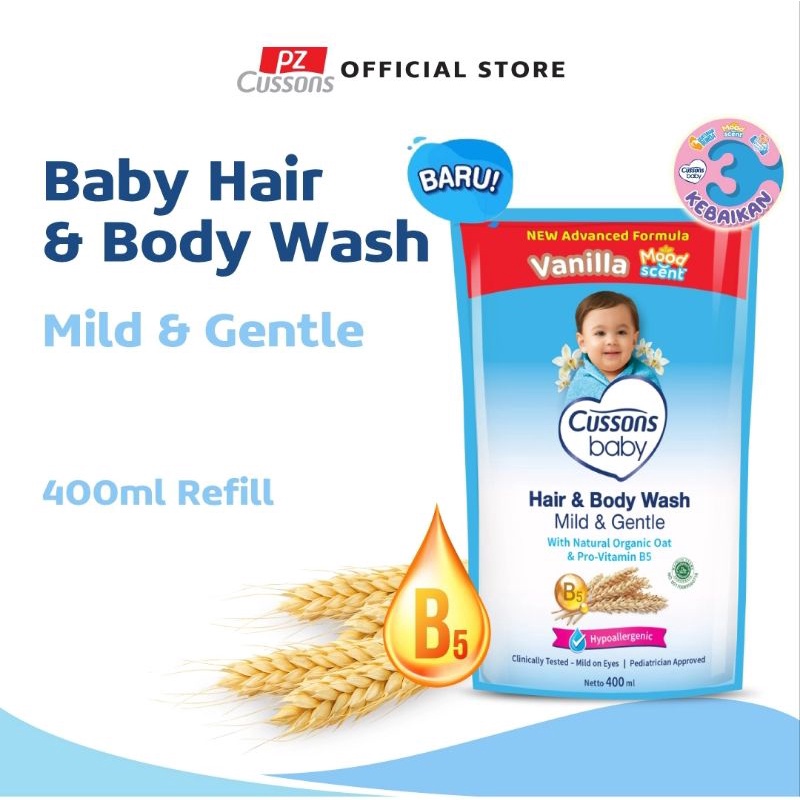 Cussons Baby Milk Bath / Happy Fresh 400ml