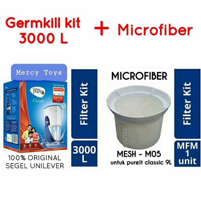 Pure It Unilever Germ Kill Filter 3000 Liter For Classic 9 & 23 Liter