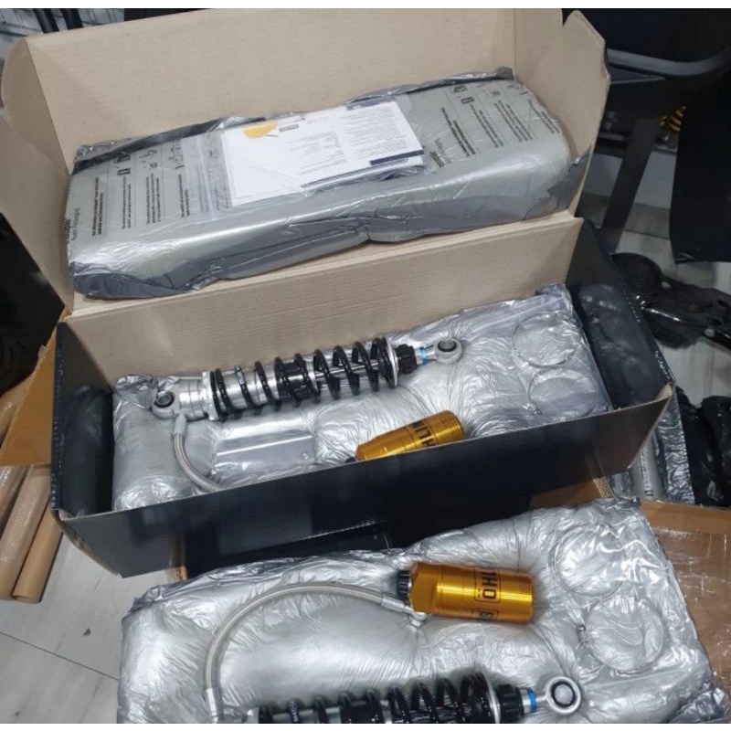 shock shok sok Shockbreaker Ohlins HD 357 Harley Davidson Tabung Pisah Original