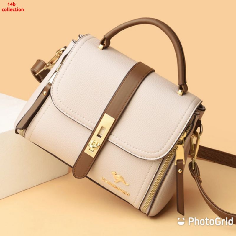 NEW ARRIVAL TAS SELEMPANG WANITA SOPHIE FAIRIESE T3036P3 ESMONIA LOPPER HARDWARE GOLD ORIGINAL