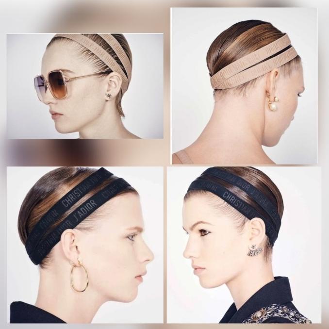 J'adior Headband // Elastic Band Christian Dior // Bando Wanita