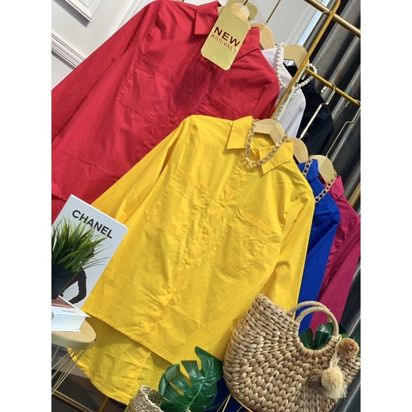 FW B1372 Kemeja Katun Premium Quality