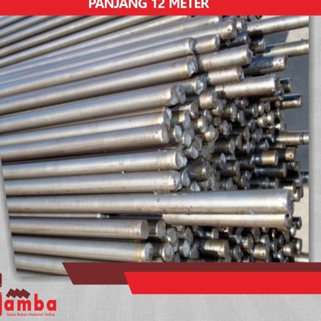 BESI BETON 12 MM POLOS SNI PANJANG 12 METER