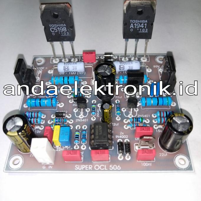 Kit Driver SOCL 506 TEF Super Balap Suara Bening Komponen Original