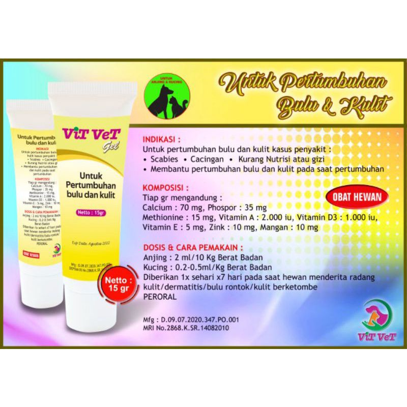 vit vet bulu dan kulit