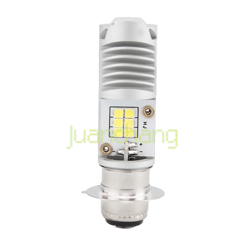 P15d King Kong H6M Lampu Depan 16-LED CSP Chips P15D-25-1 Untuk Motor / Skuter H6 T19