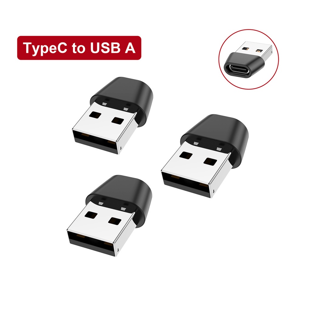 1pc Adapter Konverter Kabel Data / Charger USB Tipe C Ke OTG Female Untuk Samsung / Xiaomi