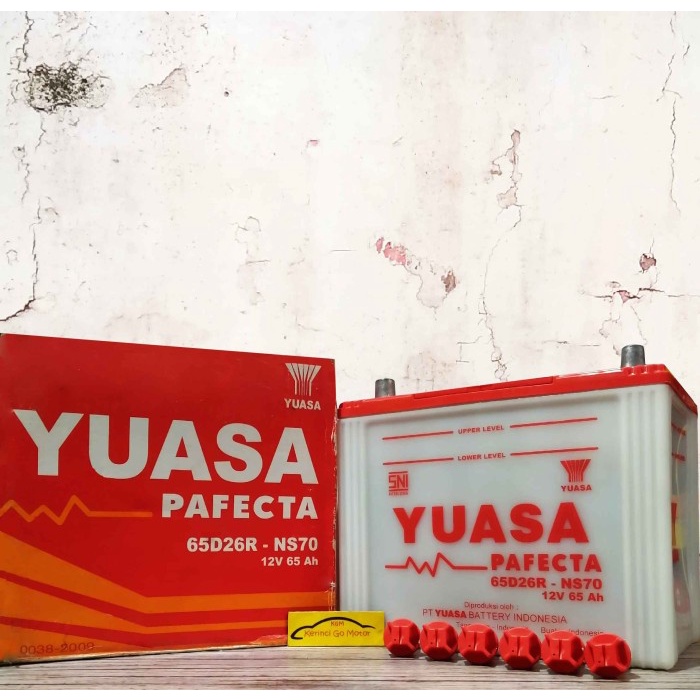 AKI YUASA PAFECTA NS70 BASAH ACCU PANTHER HINO PS100 PS120 KIJANG