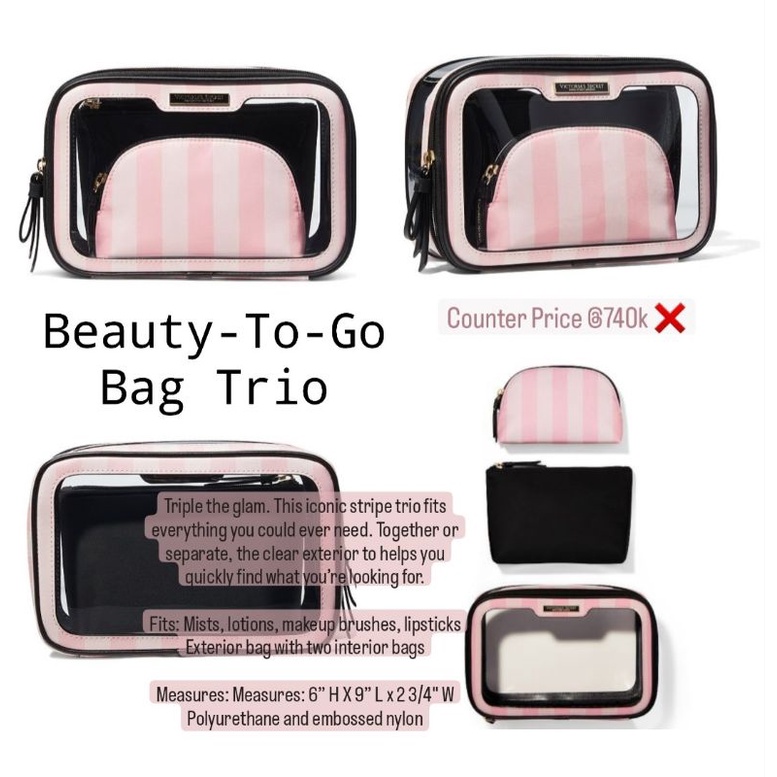 COSMETIC BAG / POUCH VICTORIA'S SECRET (VS)