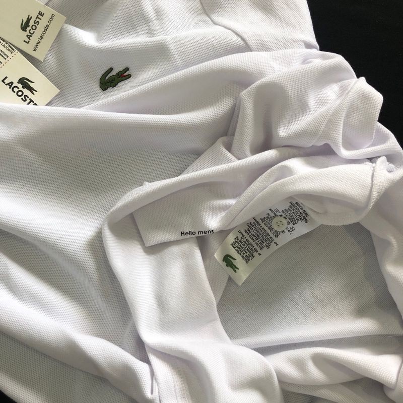 Kaos kerah pria Original kaos Polo Kaos Kerah Slim-Fitting Polos Crocodile